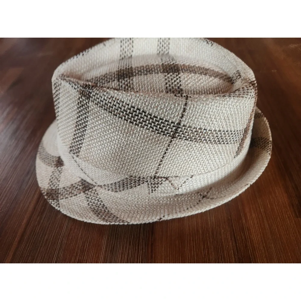 Vintage Henschel Hat‎ Co. Fedora Plaid Men's Size Large - Picture 2 of 5
